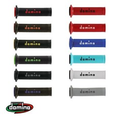 Domino A010 雙色 糯米腸 握把 握把套, 黑底白字