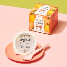 매일유업 상하목장 과일퓨레, 1개, 200g, 복숭아배
