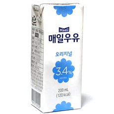 매일유업 매일우유 멸균우유 오리지널, 200ml, 10개