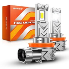 ECLATIS SEALIGHT 라이트 9145 H10 LED 안개등 밝은 화이트 6500K 플러그 앤 플레이 9140 포드 F-150 쉐보레 유럽풍 고품격 실버라도 150