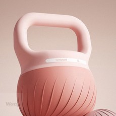웬카 근력운동기구 소프트 케틀벨, 핑크 4kg