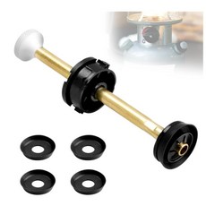 범용 플런저 펌프 수리 키트 - Coleman 226/229 시리즈 랜턴 및 422 캠핑 스토브와 호환 | 오일 램프 스토브용 금속 교체품 242649, 범용 플런저 펌프 수리 키트 - Coleman 226/