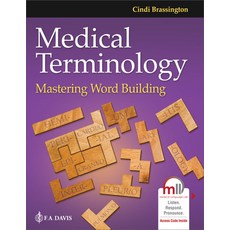 (영문도서) Medical Terminology: Mastering Word Building Paperback, F. A. Davis Company, English, 9781719648561