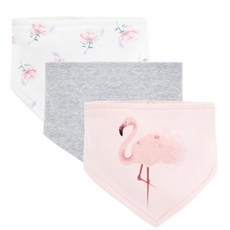 구미 침 수건 3 세트 춘추 모유 용품 베 이 비 포켓 2020 신형 삼각 스카프 머플러 공장, 홍학