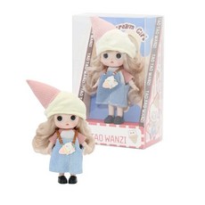 TAO TAO WANZI OB11 8分BJD可愛女孩冰淇淋造型換裝禮盒, 1個, 冰淇淋女孩【粉色】