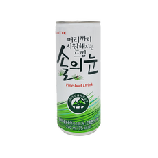 롯데칠성음료 머리까지 시원해지는 느낌 솔의눈, 240ml, 20개