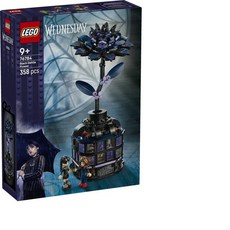 LEGO 星期三系列 黑色大理花 76784, 1組, 混色