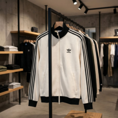[아디다스 오리지널] 정품 보증 아디컬러 클래식 (와플) 트랙탑 원더 화이트