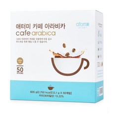 Arabica Coffee Atomy Instant coffee mix Atomy 50T, 1개, 12.1g, 50