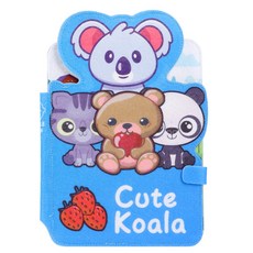 撕撕書布書手撕書嬰兒撕不爛可啃咬0到1歲2歲3加厚大尺寸認知玩具, 藍色款