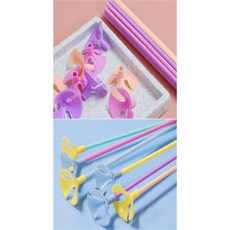 별별마켓 마카롱 풍선 막대 42cm 용품
