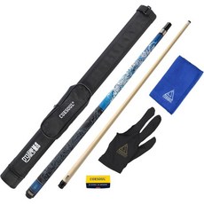 당구 가방 당구백 큐가방 개인 큐솔 19온스 당구대 검은색 케이스 포함 13mm 팁 58인치 신화적 상징 무늬 4가지 스타일, White Tiger