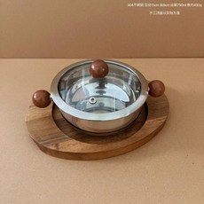 泡麪碗帶手柄 304不鏽鋼雙耳提碗 不鏽鋼碗 雙耳碗 水果碗 沙拉碗 小吃碗 飯碗, 可加熱雙耳小胖碗, 1個