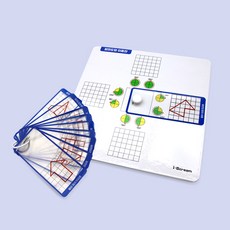 평면도형 이동판 (수학 4-1 교과연계/투명 도형카드), 1개