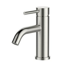 AVEN수전 무광 스테인리스 SUS304 원홀 세면대 수전 1등급 세면대수도꼭지, 1개