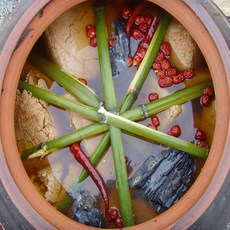 지리산산골 정월메주 황토방 국산콩 전통 손메주, 1.2kg, 4개