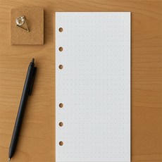 콩들 6공 A6 도트속지 135매 DIARY