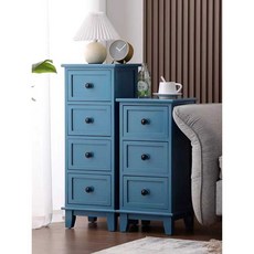 틈새 수납장 원목 모듈 거실 커피색 선반 복고 책장 완전 빈티지그린 라왕 그린 완료 조립, 1개