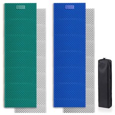 (국산) 1인용 비박 백패킹 차박 매트 방수 방습 코팅 (200 x 63) 솔로캠핑, 비박매트 (블루)