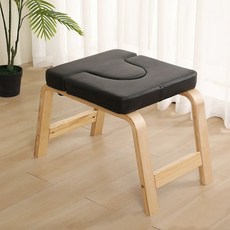 요가 의자 물구나무 운동 전신스트레칭 스트레칭, 블랙