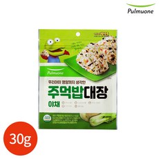 풀무원 주먹밥 대장 야채 30g, 1개