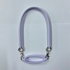 실리콘 텀블러 링 스트랩 손잡이 악세사리 홀더, 1개, 연보라