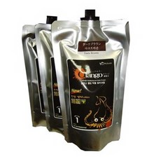 올랭고 웰빙 먹물 칼라크림/염색약/오징어 먹물, 리치블랙, 1개