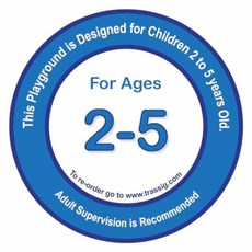 놀이터 안전 스티커 (2-5세)