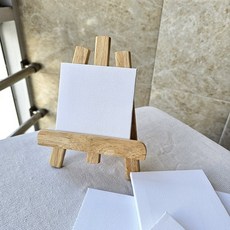 10x10 미술용 미니 캔버스 면천 원목틀, 상세페이지 참조