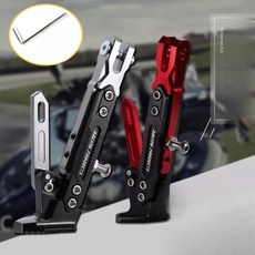 스피릿비스트 스탠드 사이드 오토바이 포르자 엔맥스, CNC 조절식 사이드 브래킷 블루