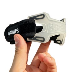 그로피즈 니텐션 밴드형 3세대 무릎보호대, 2개(양쪽세트)