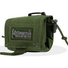 Maxpedition Rollypoly 접이식 덤프 파우치 (Od Green) 15.2x7.6x20.3cm(6x3x8인치)