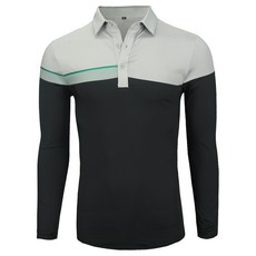 New Eagle 男士長袖高爾夫T恤 BM2171