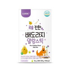 루솔 루솔 진한 배도라지 말랑스틱 20포