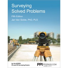 Ppi Surveying Solved Problems 5th Edition (Paperback) - Comprehensive Practice Guide with More Than... Paperback, Professional Publications Inc