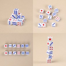 미니 주사위 12세트 1.2cm 보드게임 소형주사위