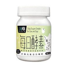 LitoMON 每日酵素複合配方 貓狗適用 促進消化 增強活力 黃金奇異果萃取 寵物保健營養品, 40g, 1個, 元氣活力補給