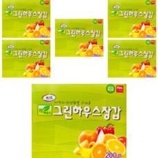 GreenHouse 그린하우스 위생장갑 200매, 200개, 6개