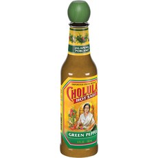 Cholula 그린 페퍼 핫 소스, 1개, 148ml