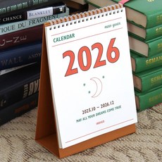 2026 루나 레트로 음력 탁상 달력 (절기 데스크캘린더), [K5 07-006702] 레트로 탁상