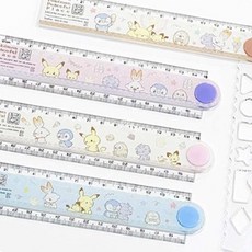 30cm 겹자 접이식 플라스틱 문구자 사무용자 30CM자