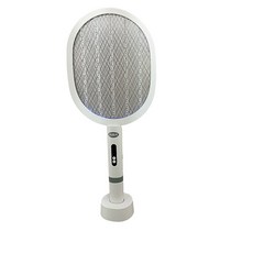 利百代二合一電蚊拍LY-8018ZA，紫光誘蚊模式，可拆卸手柄，底座充電，3000V高電壓, LY-8018ZA