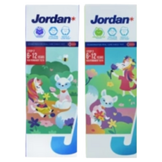 Jordan 6-12歲兒童牙刷 卡通圖案柔軟刷毛 呵護牙齦 兒童口腔清潔必備, 1個