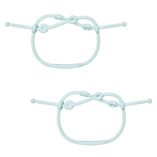 모슈아 시리얼 멀티 스트랩, 2개, 민트, 원형타입