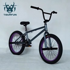 웅즈 BMX 자전거 로드 MTB 범쓰네 산악 묘기 풀샥 엠티비, 1개, 1cm, 그레이퍼플