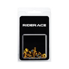12pcs 자전거 디스크 브레이크 로터 Torx 볼트 T25 M5x9mm 스테인레스 스틸 도로 고정 나사 다채로운 사이클링 액세서리 MTB 부품, 금