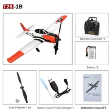 RC헬기 비행기 전투기 드론 무선 조정 카 자동차 오프로드 드리프트 포크레인 Volantex 761-9 2.4G 6 축 폼, 01 1 battery