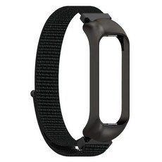 핏2 SMR220 스테인리스 밴드 스트랩 Fit2 시계 스틸, J. 진한 검정색에 검정색 테두리