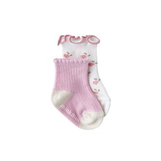 [AK플라자] [밍크뮤] (PK)쁘띠플라워양말SET 36170-011-03