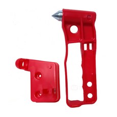 비상용망치 피난구비상탈출용 버스 자동차 건물 등 유리파쇄용 안전해머, 1개